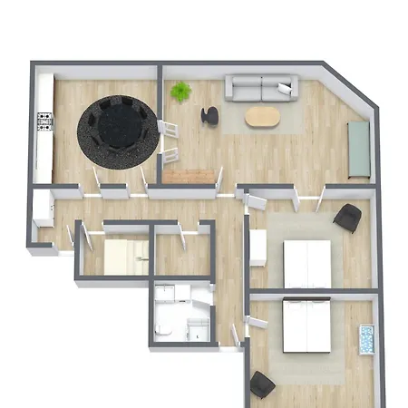 Xl Exclusive Penthouse By & Tivoli Lejlighed København
